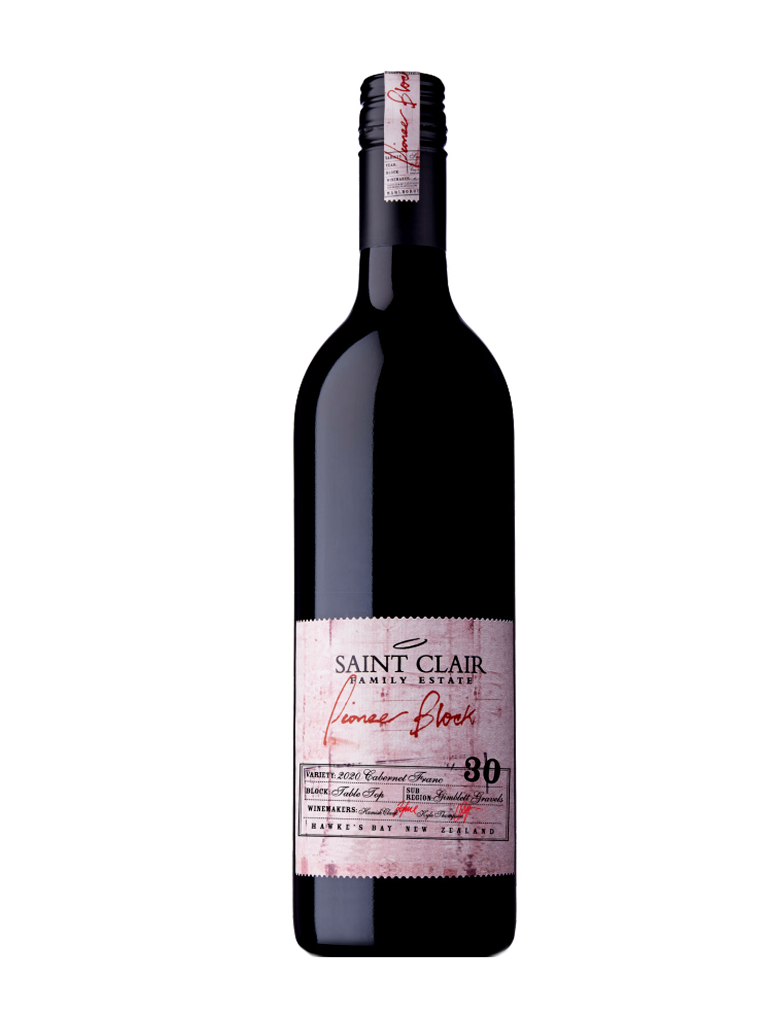 Saint Clair Pioneer Block 30 Cabernet Franc
