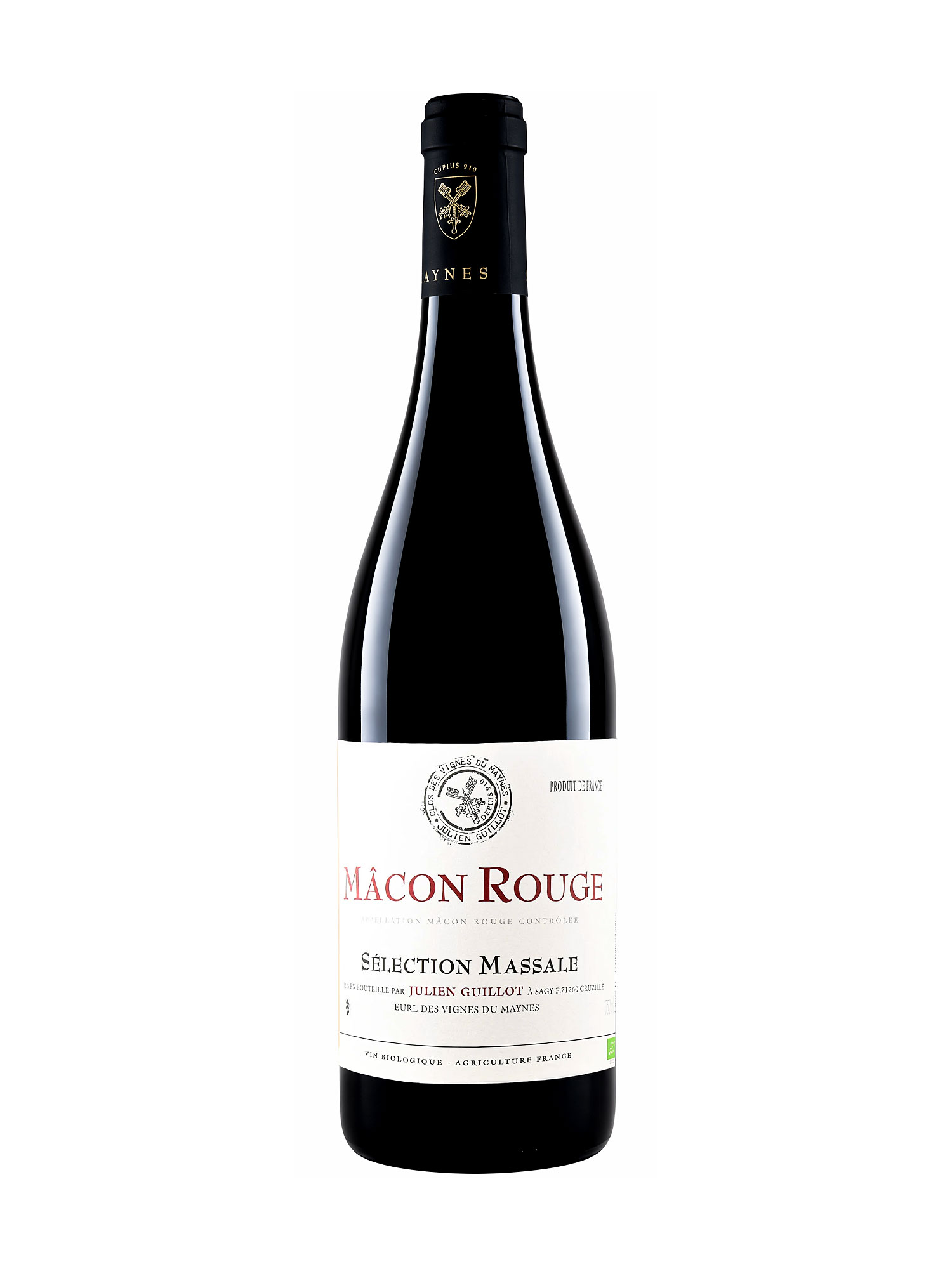 Vang Clos des Vignes du Maynes Selection Massale Macon Rouge 