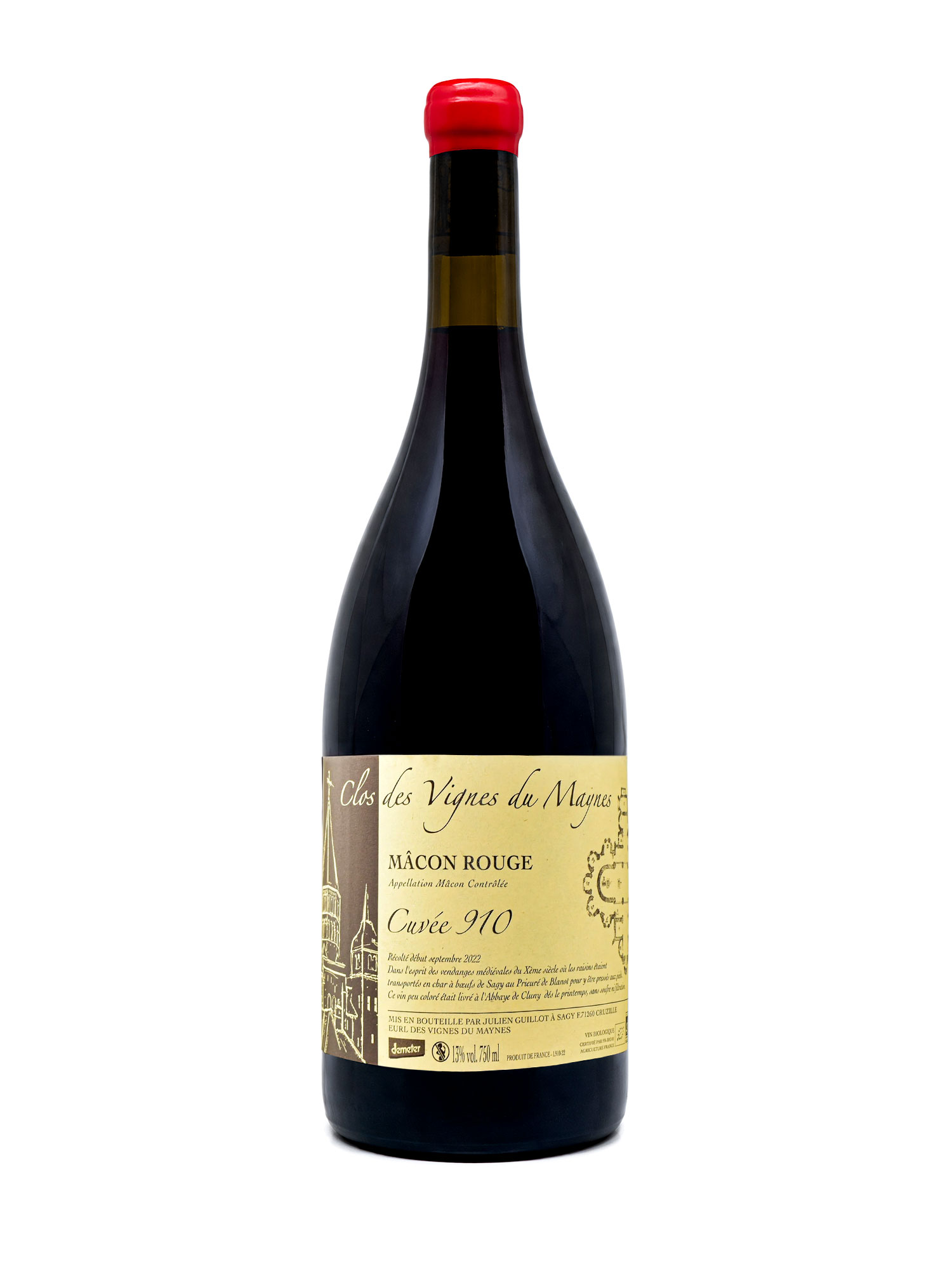 Vang Clos des Vignes du Maynes Macon Rouge Cuvee 910