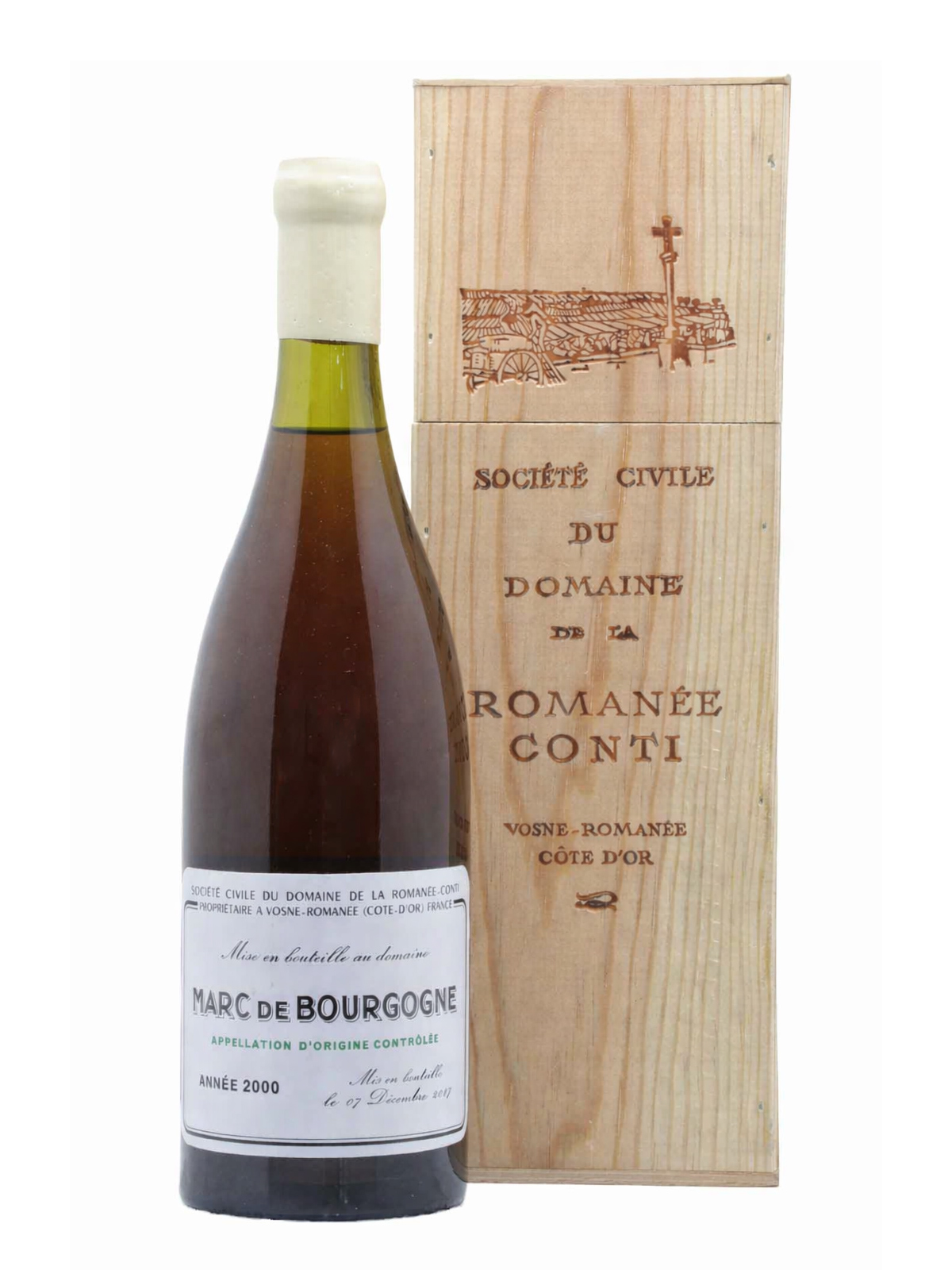 Domaine de la Romanee-Conti Marc de Bourgogne 2000