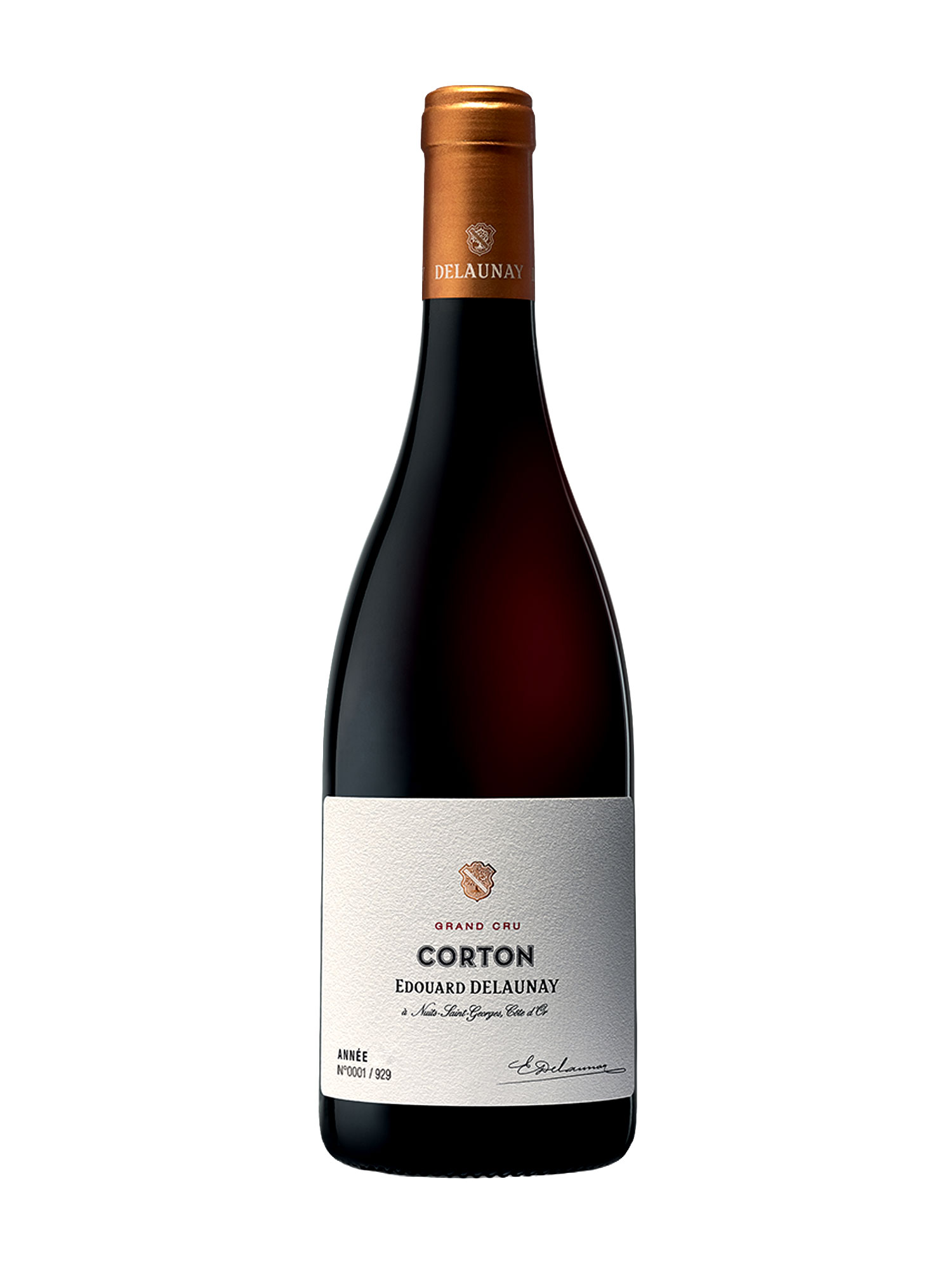 Vang Edouard Delaunay Corton Grand Cru Pinot Noir