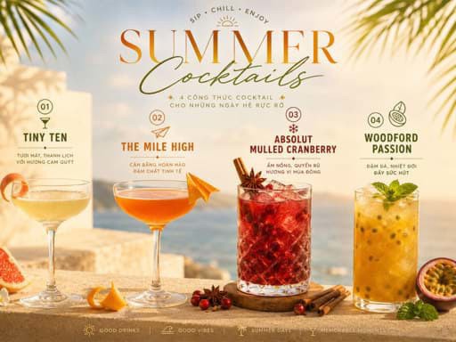 4 loại Cocktail 