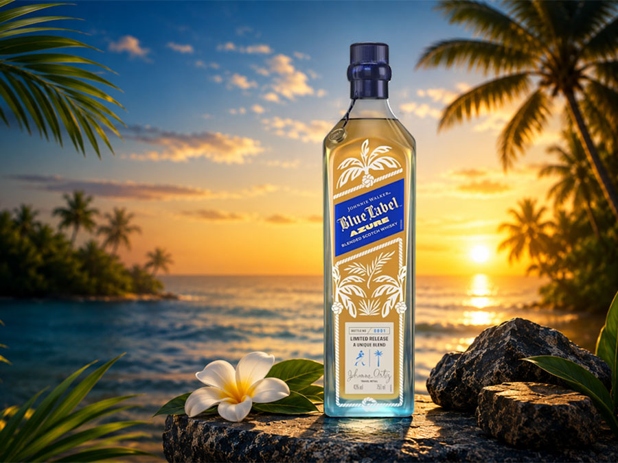 Johnnie Walker Blue Label Azure được phát hành