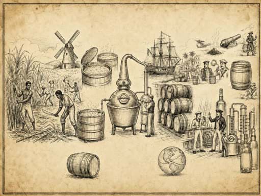 Lịch sử sản xuất Rum