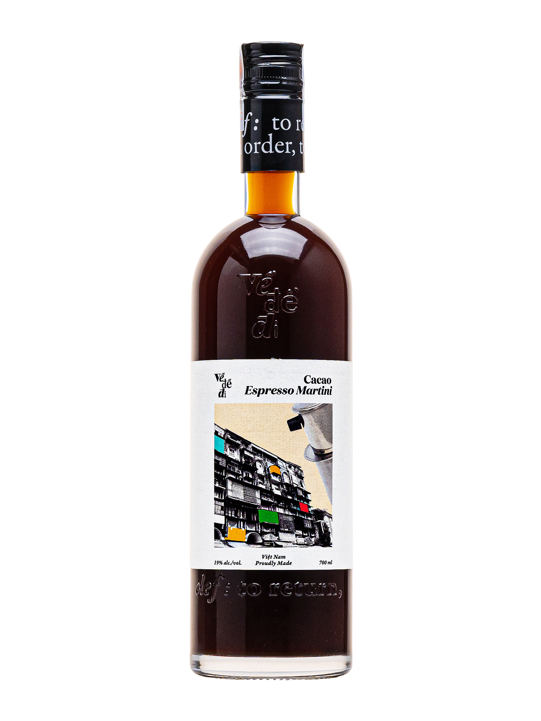 Cocktail pha sẵn Ve De Di Cacao Espresso Martini