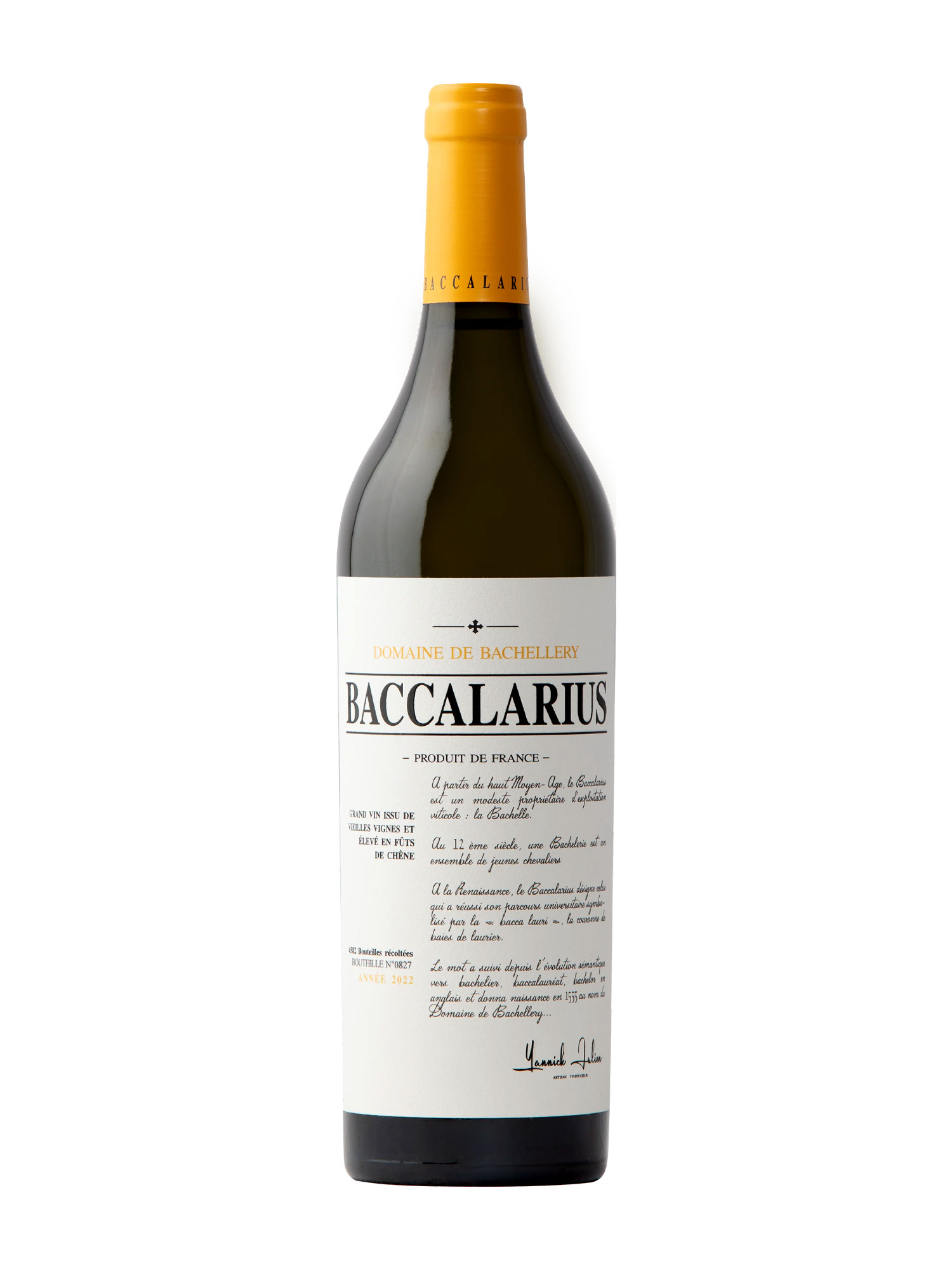 Domaine de Bachellery Baccalarius Blanc