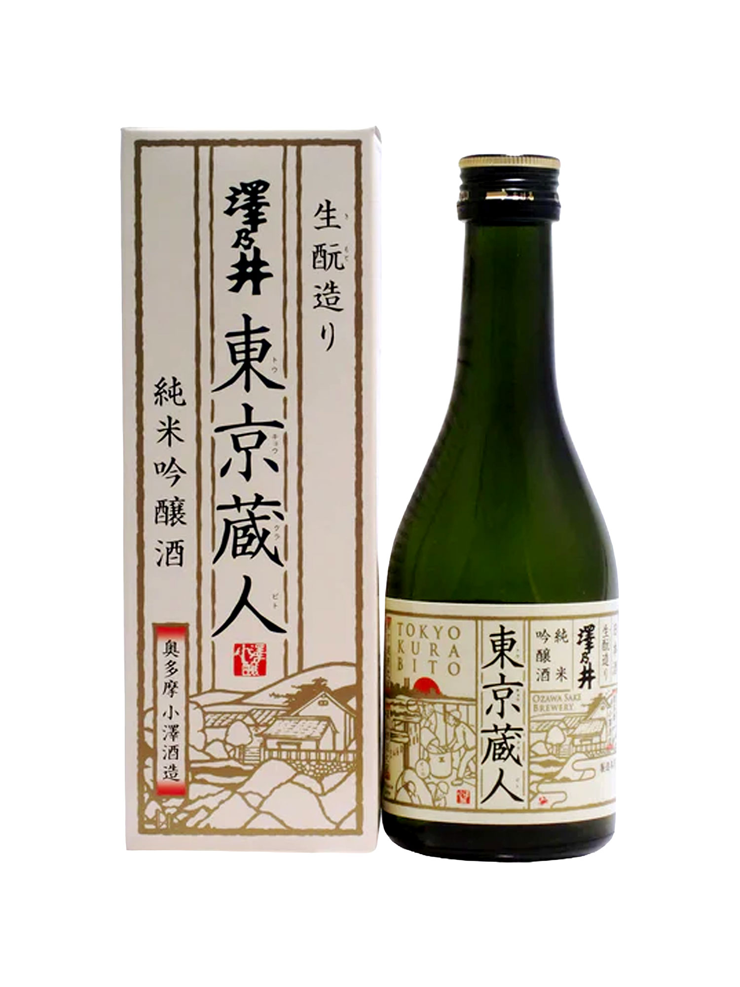 Sake Sawanoi Kurabito Tokyo Junmai Ginjo 300ml 
