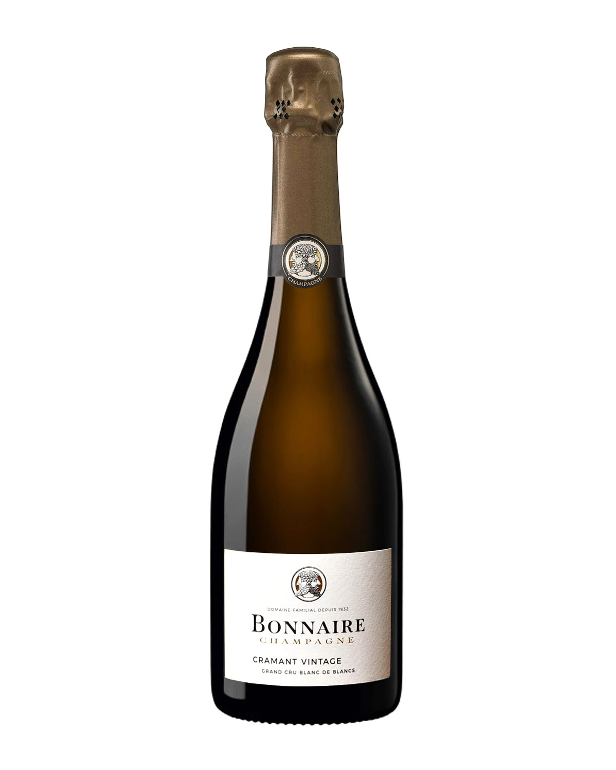 Champagne Bonnaire Cramant Vintage Grand Cru Blanc de Blancs