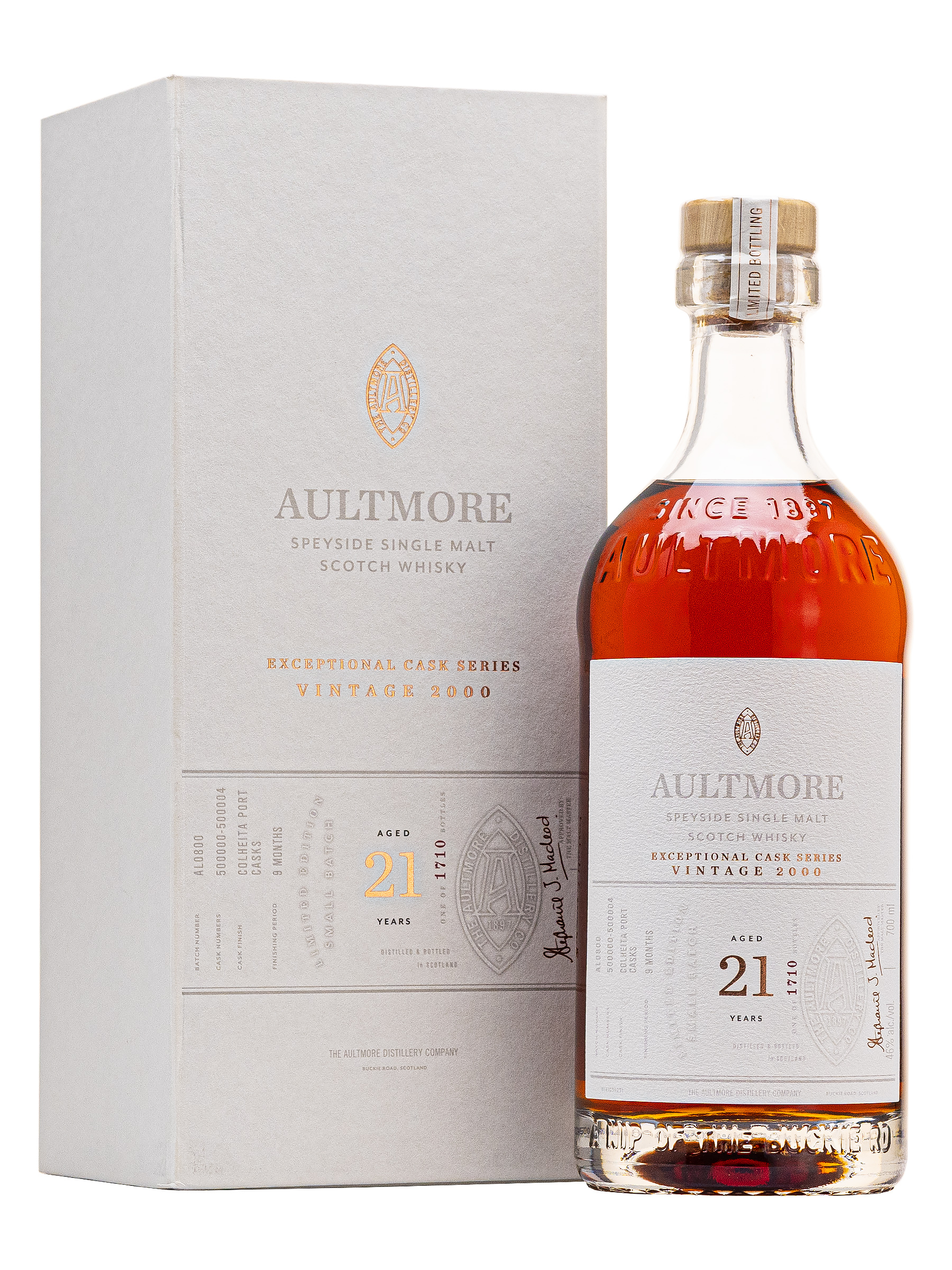 Aultmore 21 Vintage 2000