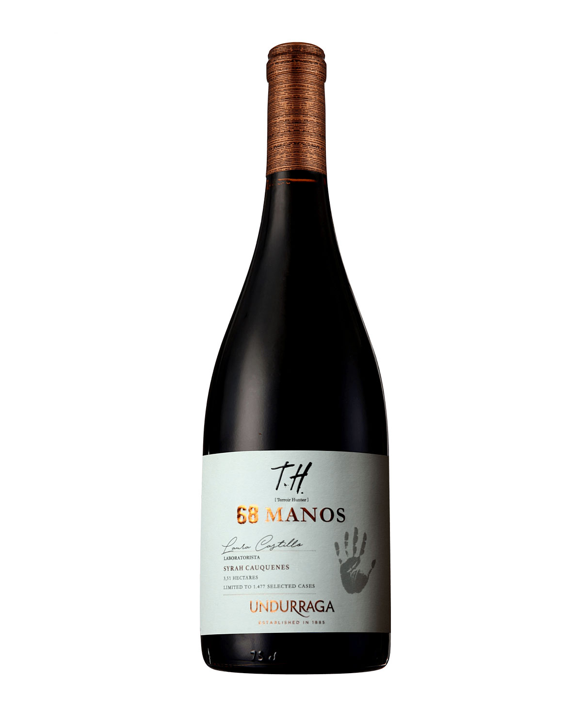 Vang Undurraga TH 68 Manos Syrah Cauquenes