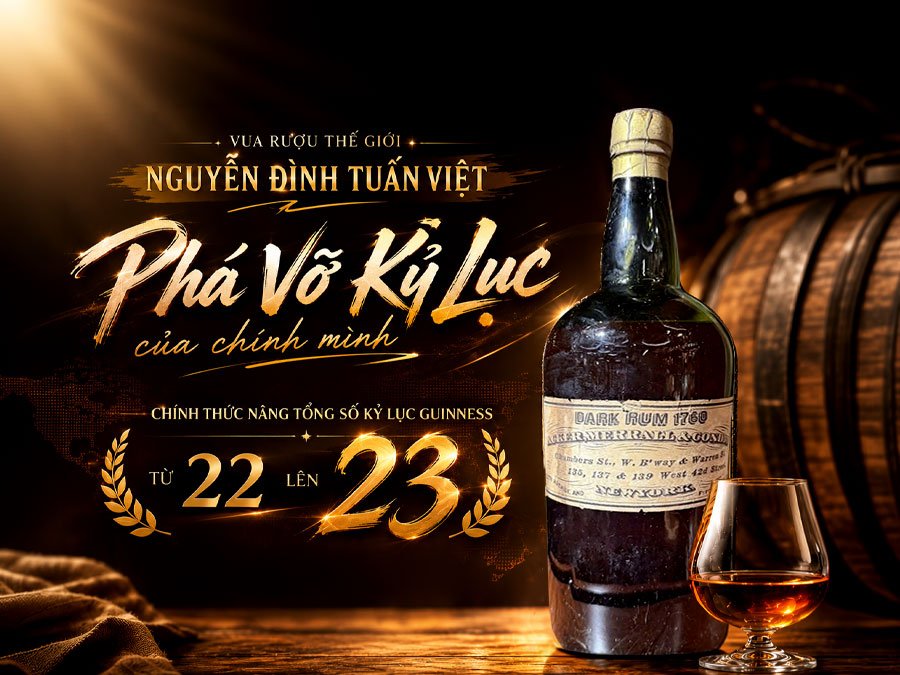 Nguyễn Đình Tuấn Việt phá vỡ kỷ lục của chính mình, chính thức nâng tổng số kỷ lục Guinness từ 22 lên 23