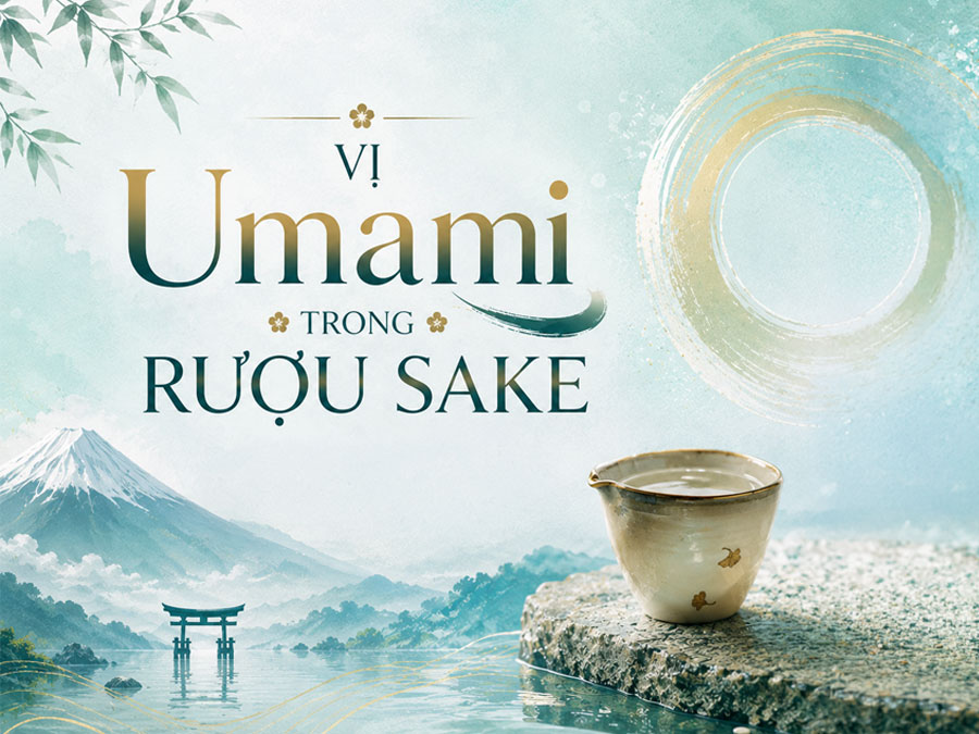 Unami trong rượu Sake là gì? 