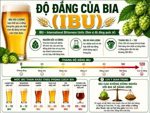 Độ đắng của bia (IBU)