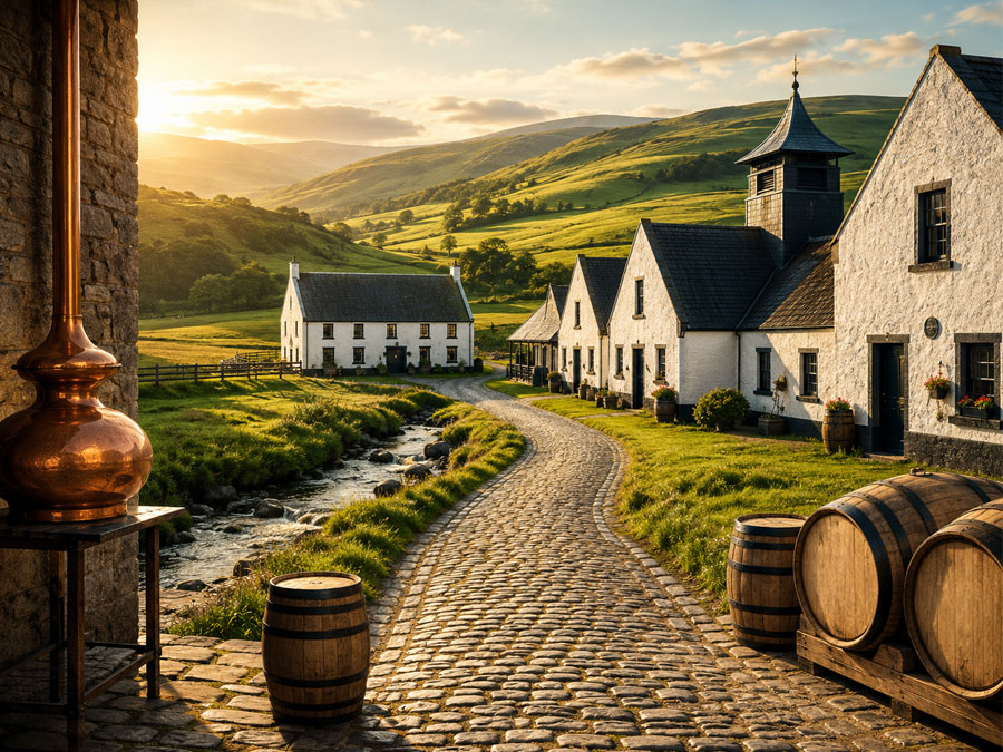 7 nhà máy chưng cất rượu whisky ở Ailen