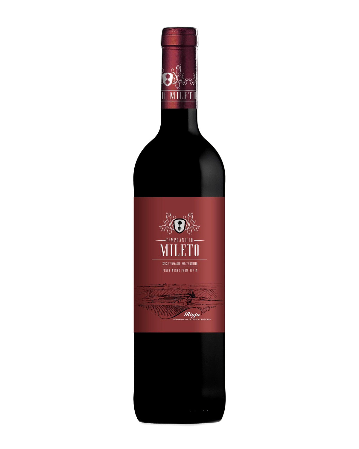 Vang Mileto Joven Tempranillo 