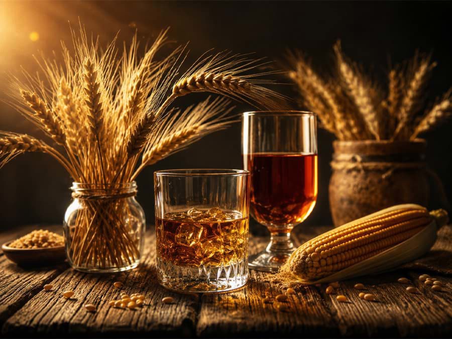 Sư khác nhau giữa wheated Bourbon và Wheat whisky Sư khác nhau giữa wheated Bourbon và Wheat whisky