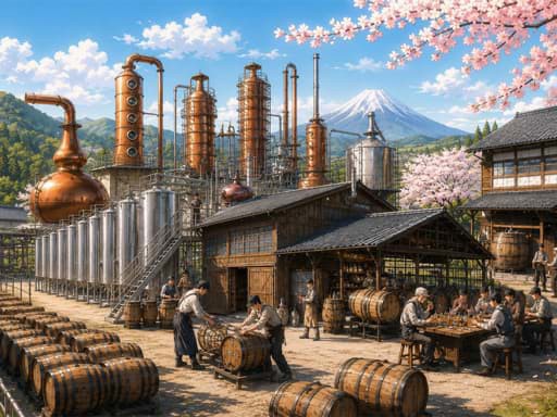 Lịch sử bắt nguồn của whisky Nhật 