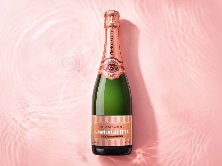 Champagne Charles Lafitte Grande Cuvee Rose NV