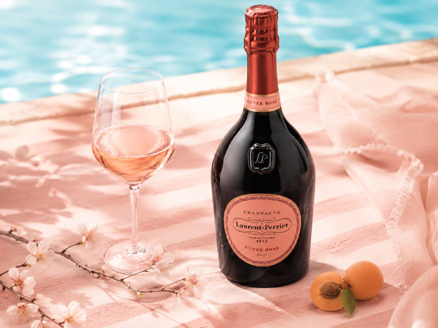 5. Champagne Laurent Perrier Cuvee Rose