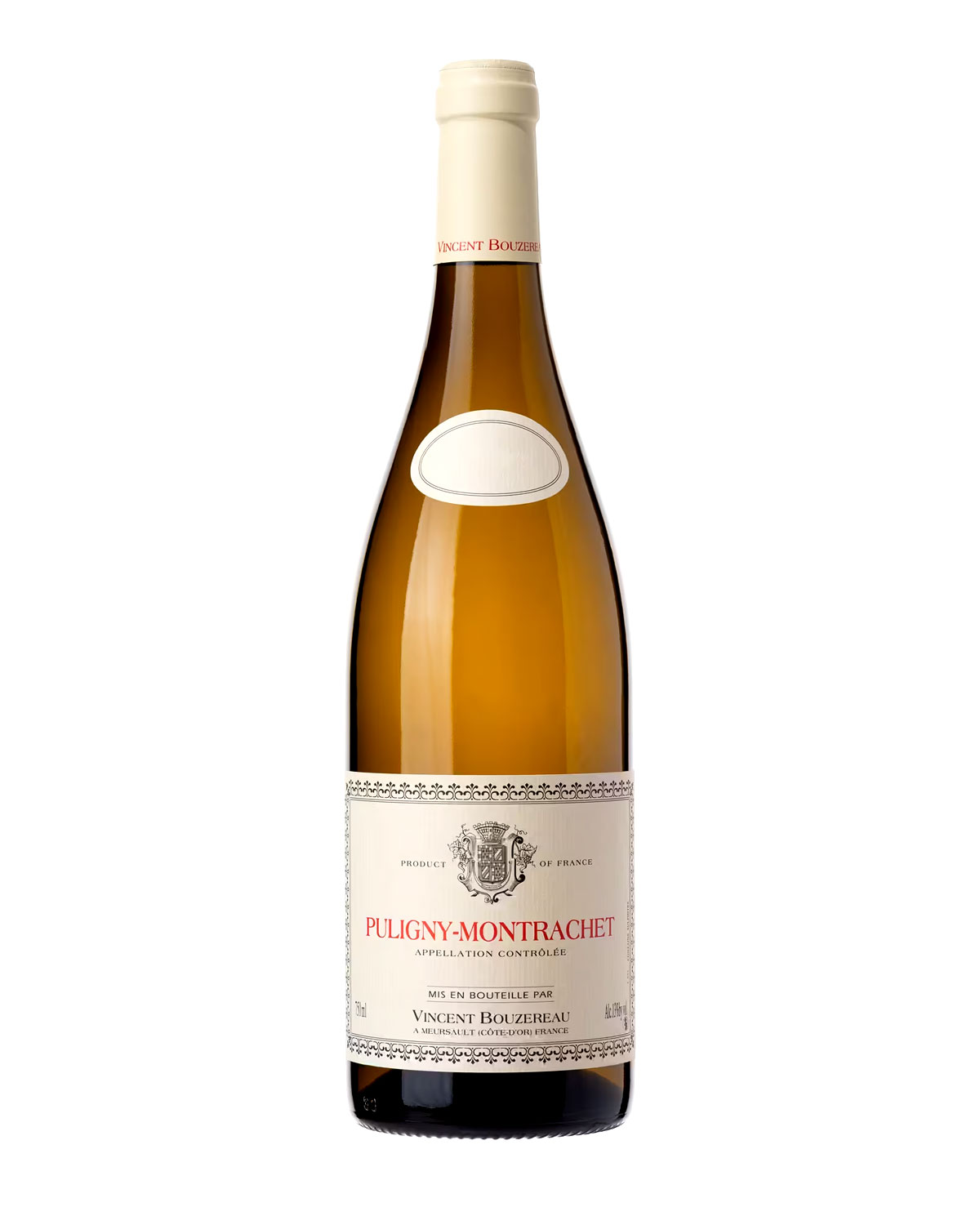 Domaine Vincent Bouzereau Puligny Montrachet Chardonnay