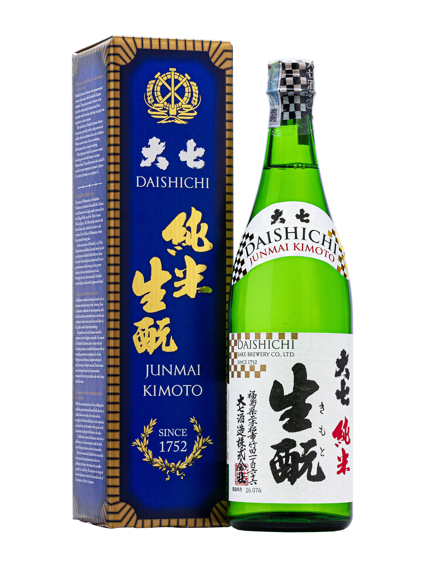 Daishichi Junmai Kimoto