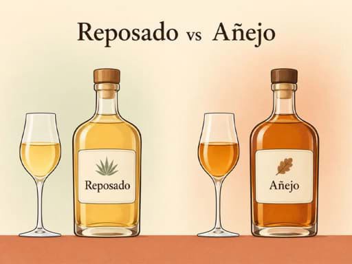 Sự khác nhau giữa Tequila Reposado và Anejo 