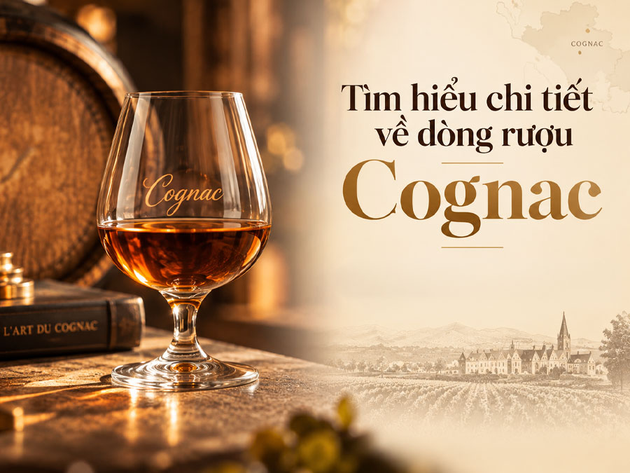 Tìm hiểu về dòng rượu Cognac