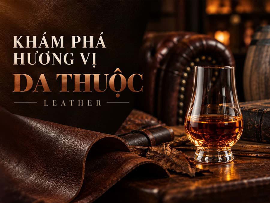 Khám phá hương vị da thuộc/leather trong rượu Khám phá hương vị da thuộc/leather trong rượu