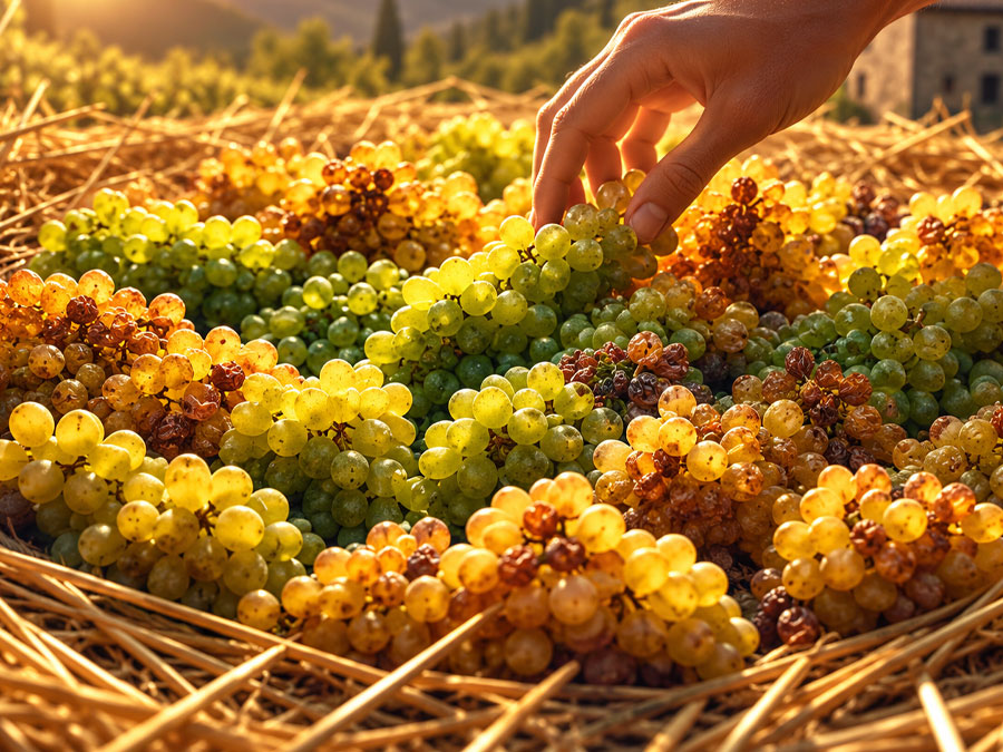 Straw wine