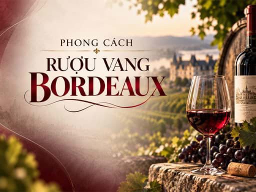 Phong cách vang đỏ Bordeaux