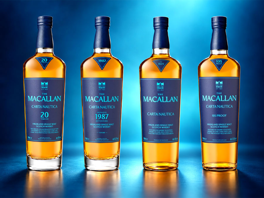 Macallan Carta Nautica Collection Macallan Carta Nautica Collection