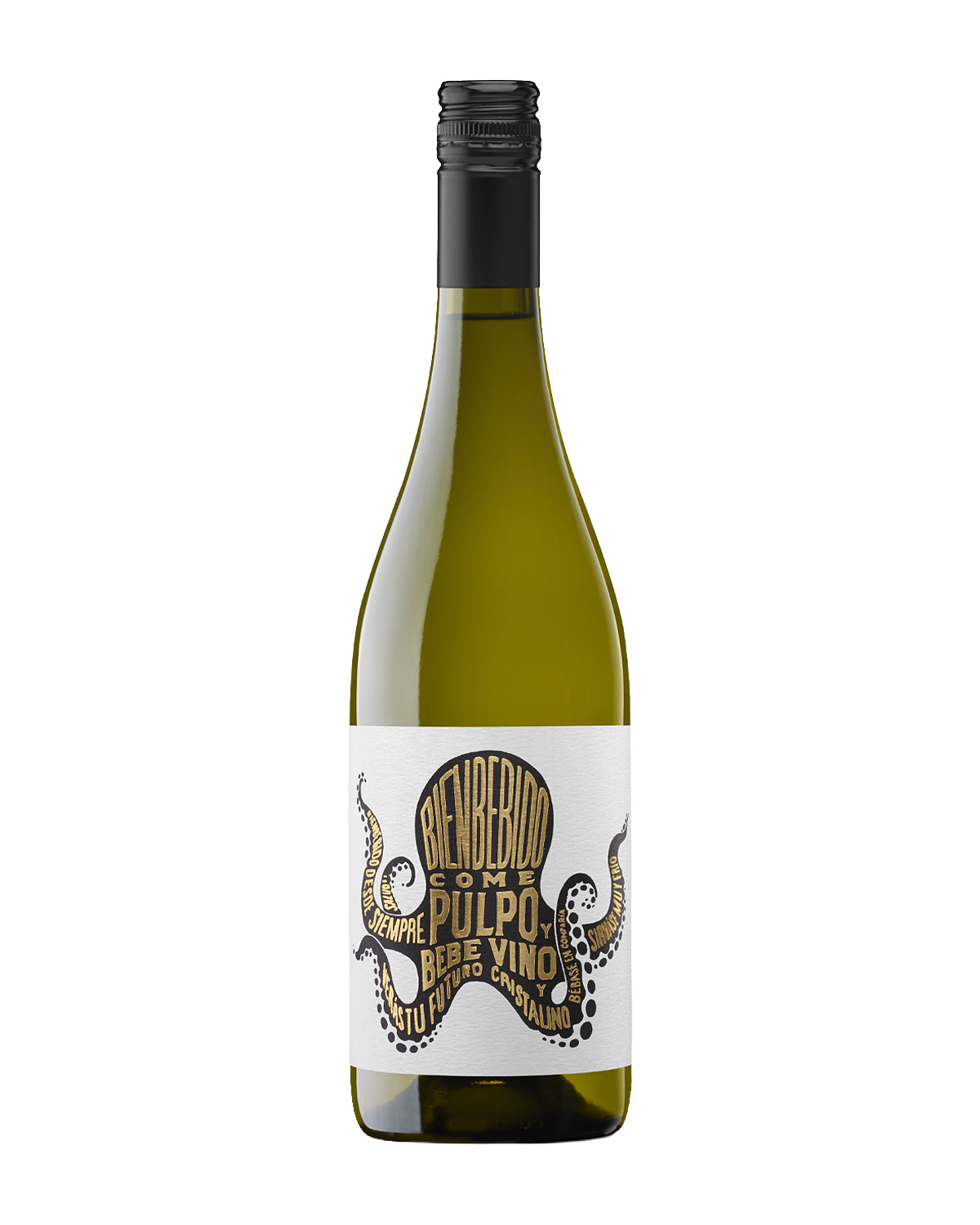 Vang Bienbebido Come Pulpo y Bebe Vino