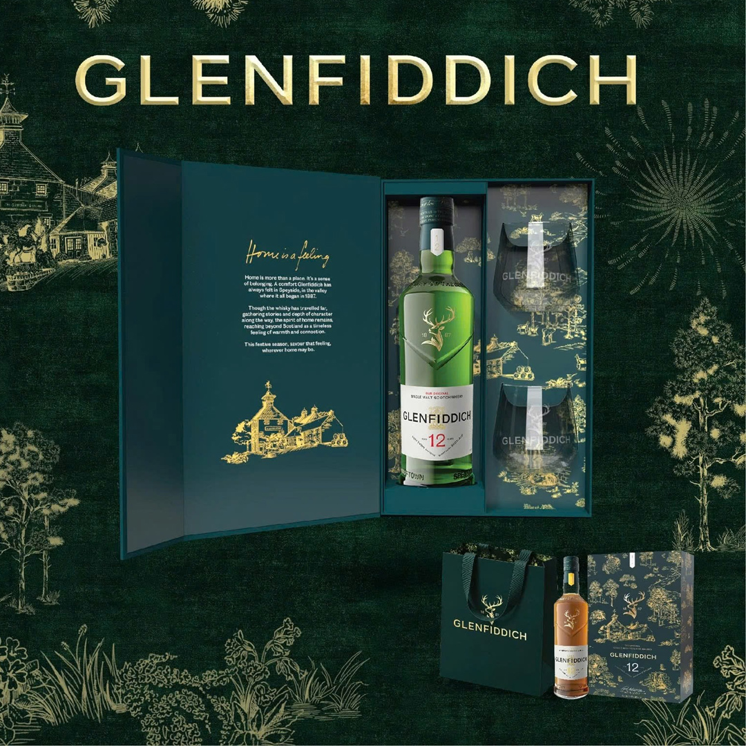 Glenfiddich 12 Hop qua Tet 2027