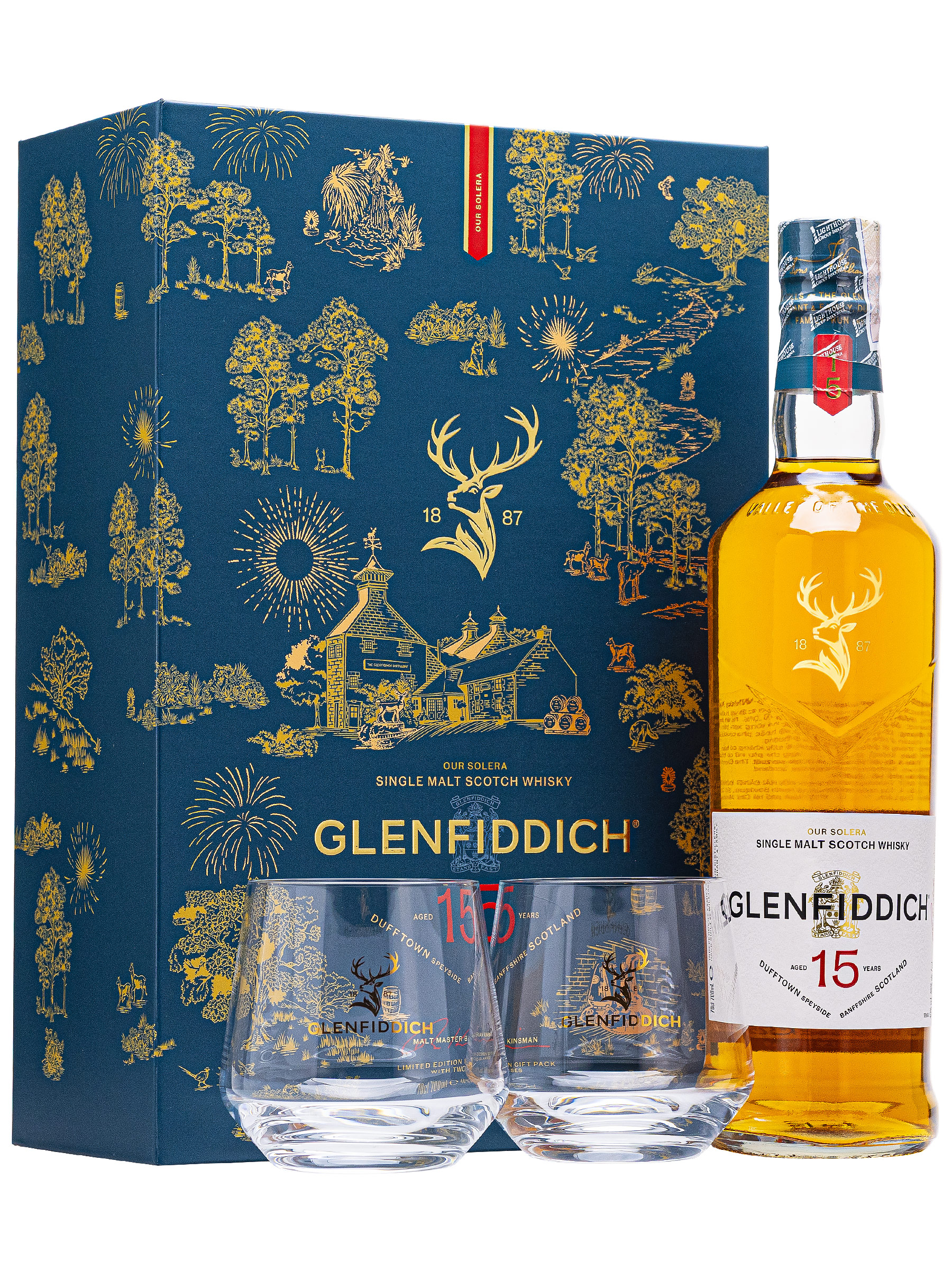 Glenfiddich 15 Year old Hộp quà Tết 2027