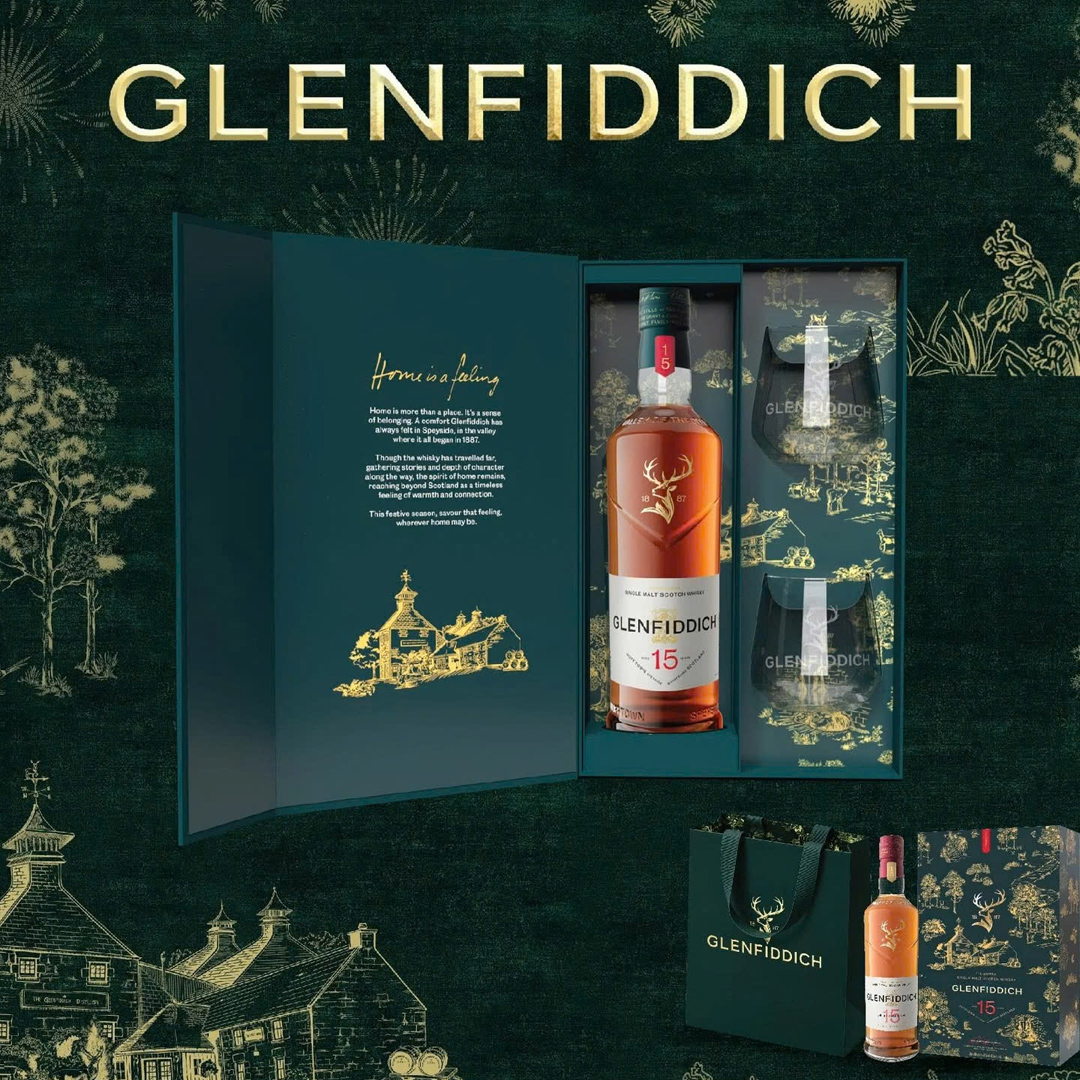 Glenfiddich 15 Hop qua Tet 2027