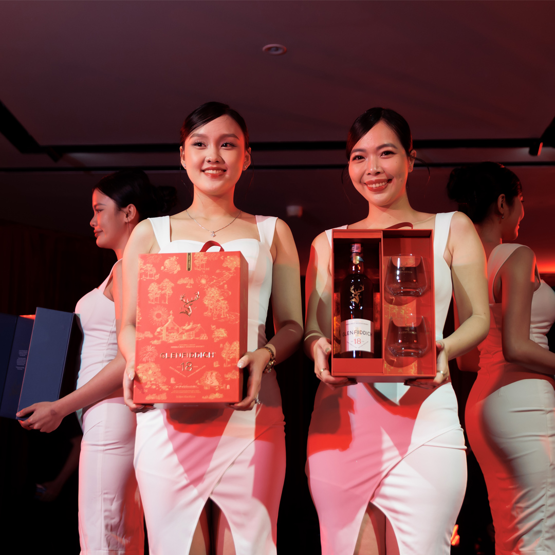 Glenfiddich 18 năm Hộp quà Tết 2027