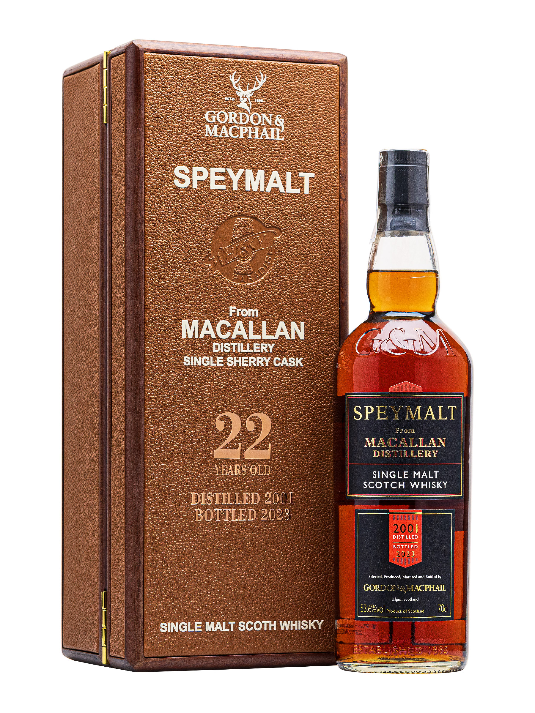 Speymalt Macallan 2001 - 22 Year old Bottled.2023
