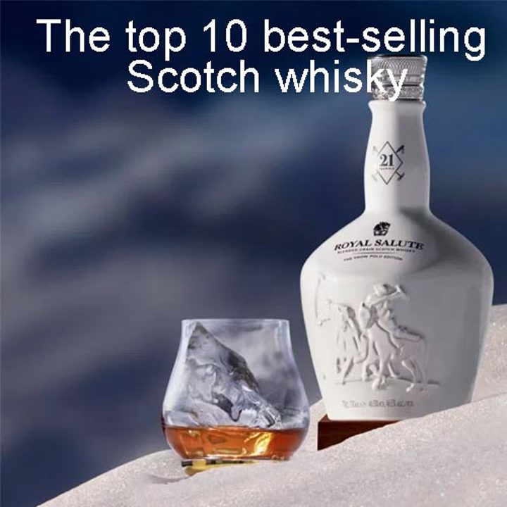 Top 10 thương hiệu whisky Scotland bán chạy nhất - 2019