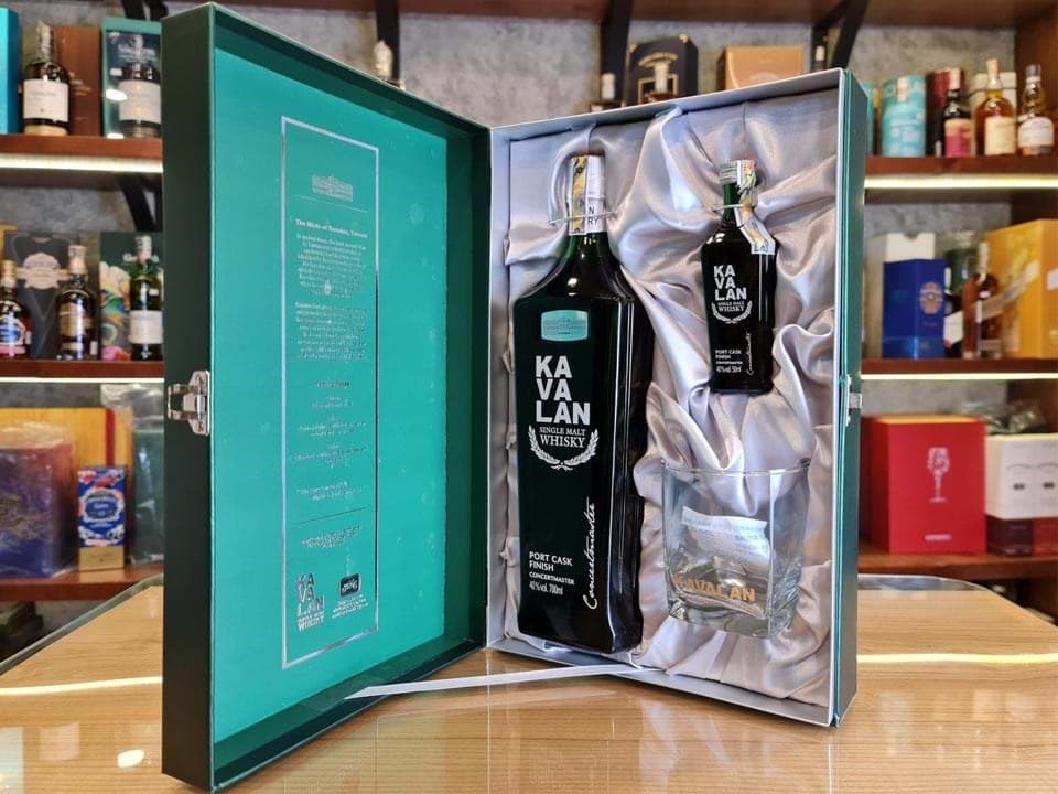Kavalan xanh hộp quà