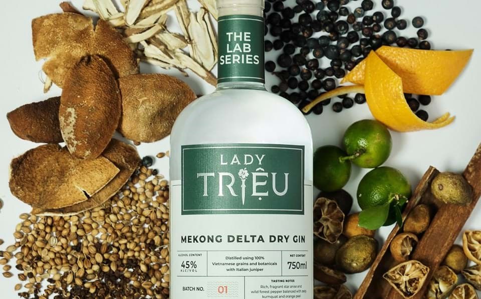 Lady Trieu  Mekong Delta Dry Gin