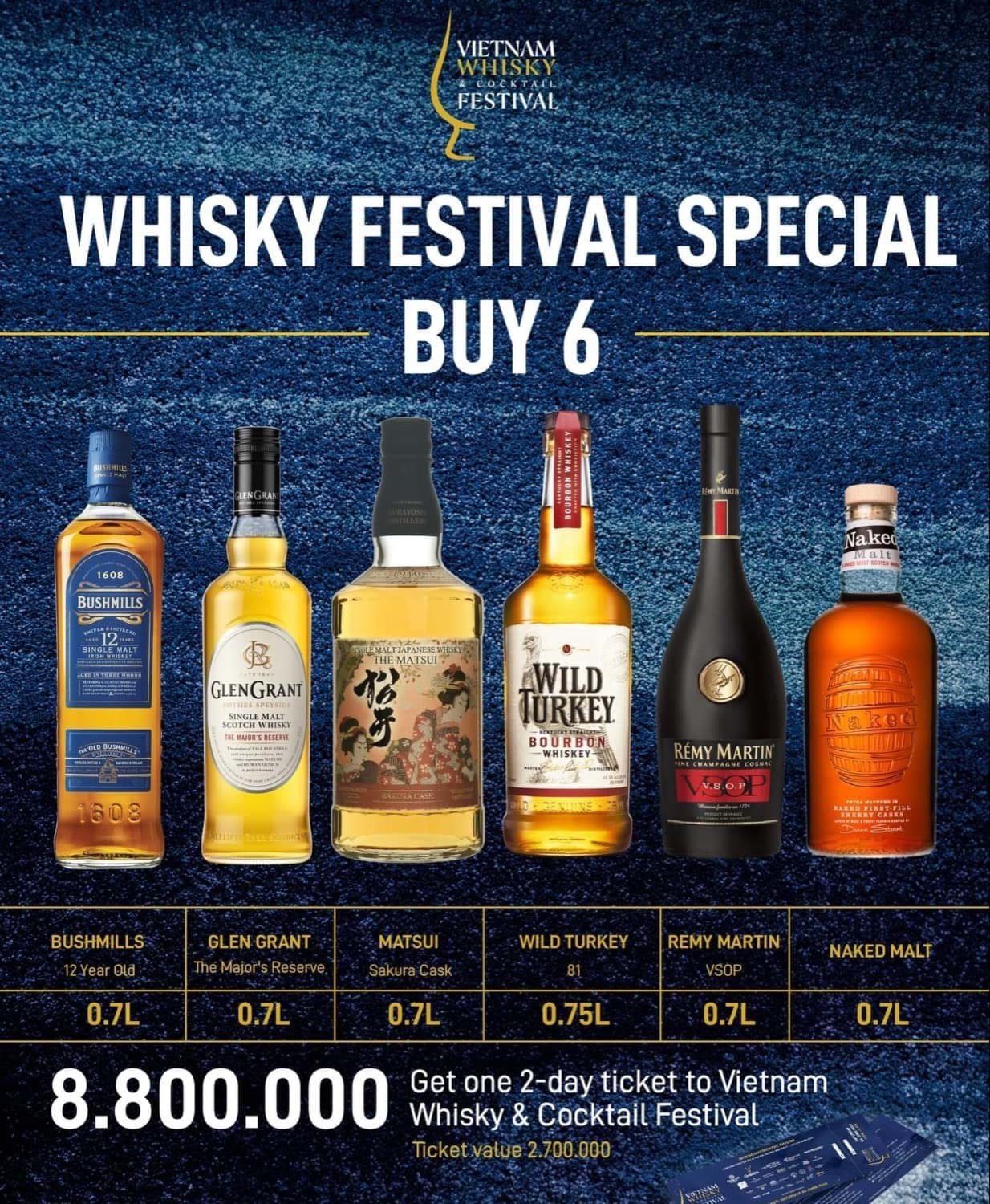 ve du whisky festival HCM