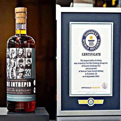 Rượu whisky Intrepid lập kỷ luật thế giới Rượu whisky Intrepid lập kỷ luật thế giới